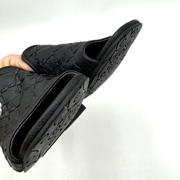 Brighton Riley Laced Heel Slides woman’s size 8.5 Black - Picture 8 of 13